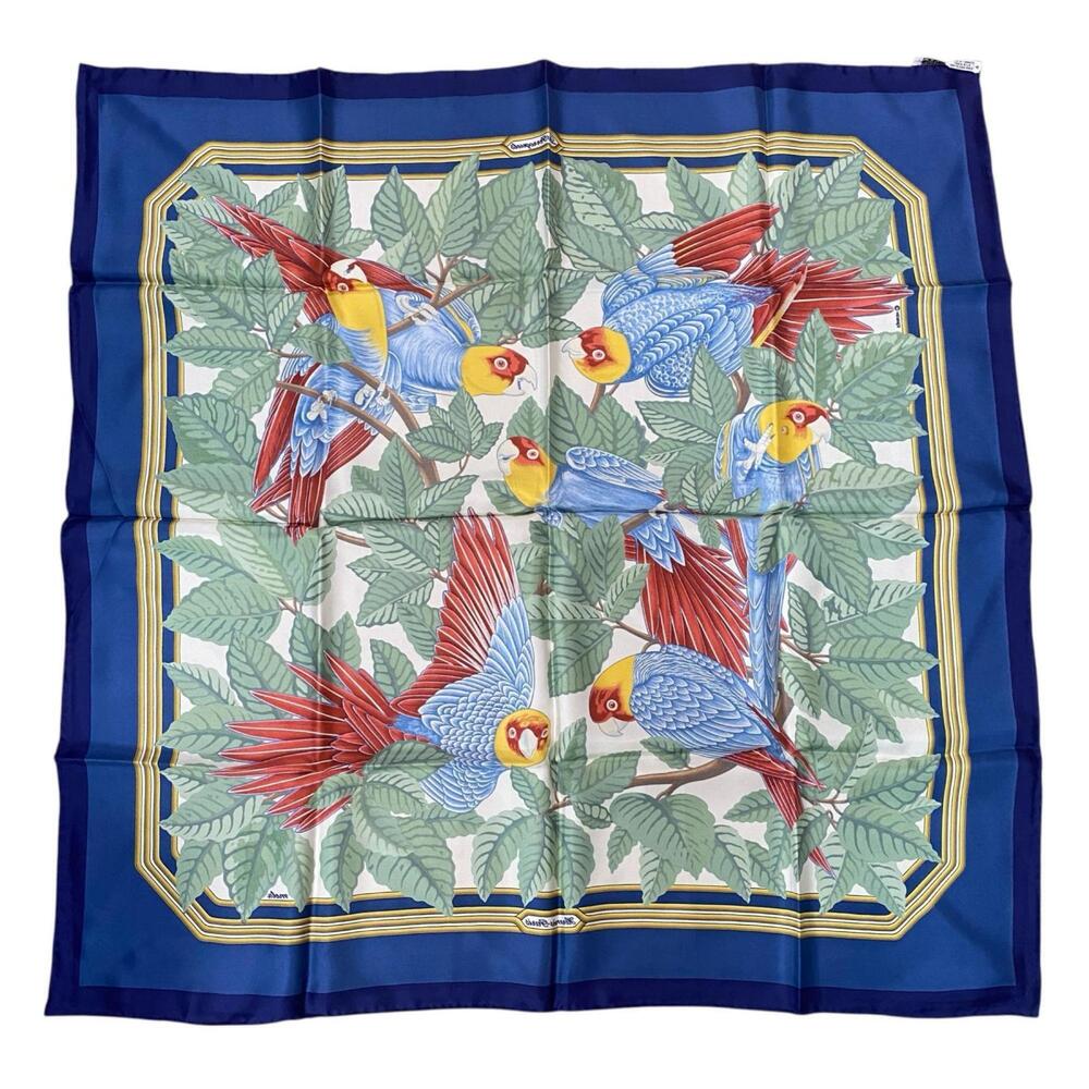 HERMES Authentic Black Scarf - Picture 2 of 6
